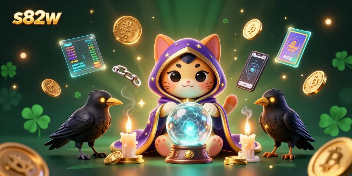 Experience thrilling games at s82w with vibrant casino-themed illustrations.