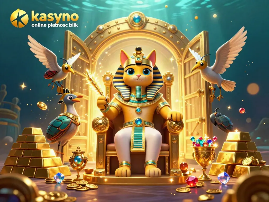 Engage with the dynamic world of kasyno online platnosc blik featuring captivating 3D characters and treasures.