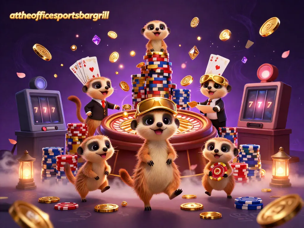 Menggunakan semua karakter meerkat dalam kasino, attheofficesportsbargrill menampilkan permainan yang seru.