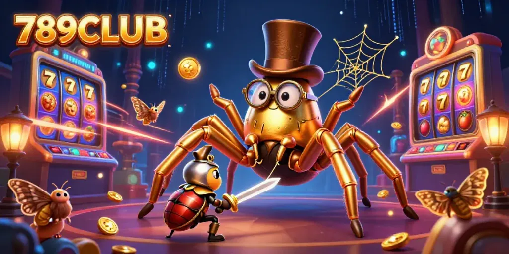 Experience thrilling gameplay at 789CLUB with exciting slots and vibrant animations in a dazzling digital casino.