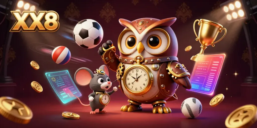Experience thrilling casino action with XX8 through dynamic sports elements and colorful Victorian-era themes.