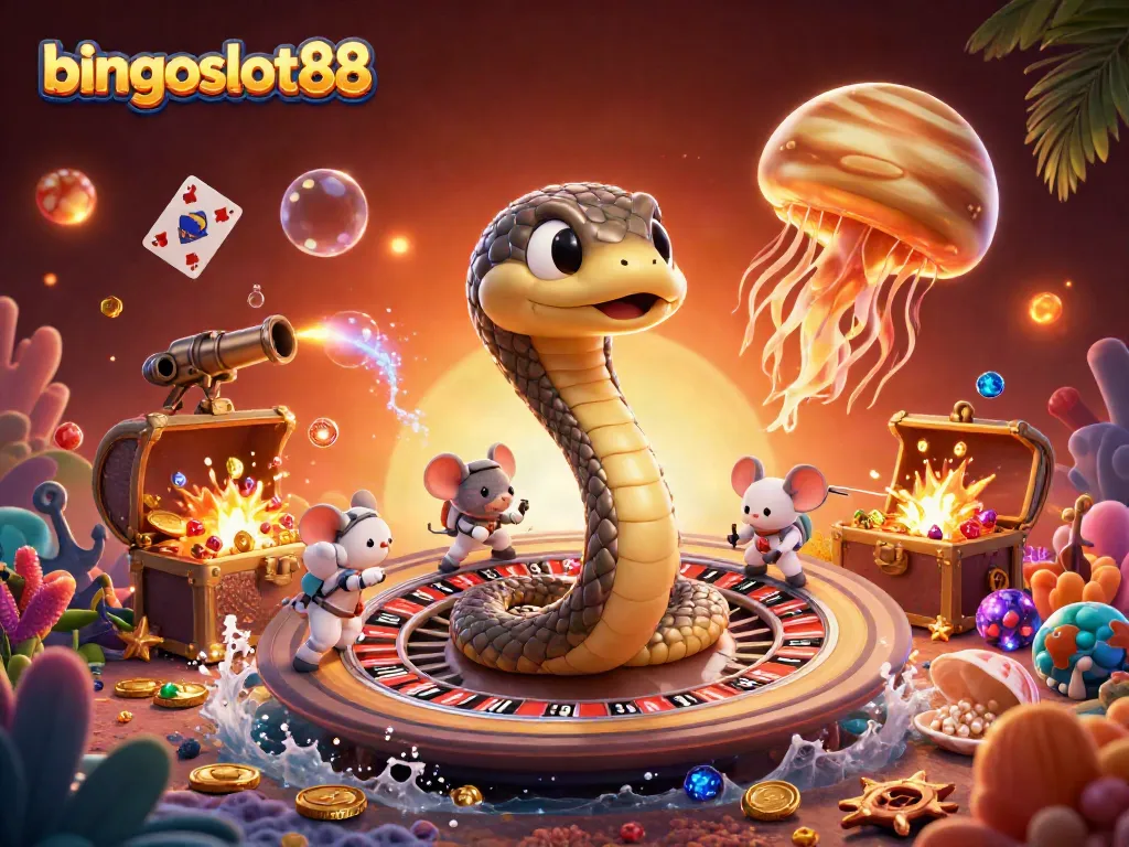 Memainkan bingoslot88 dengan keseruan slot dan konsep luar angkasa yang unik.