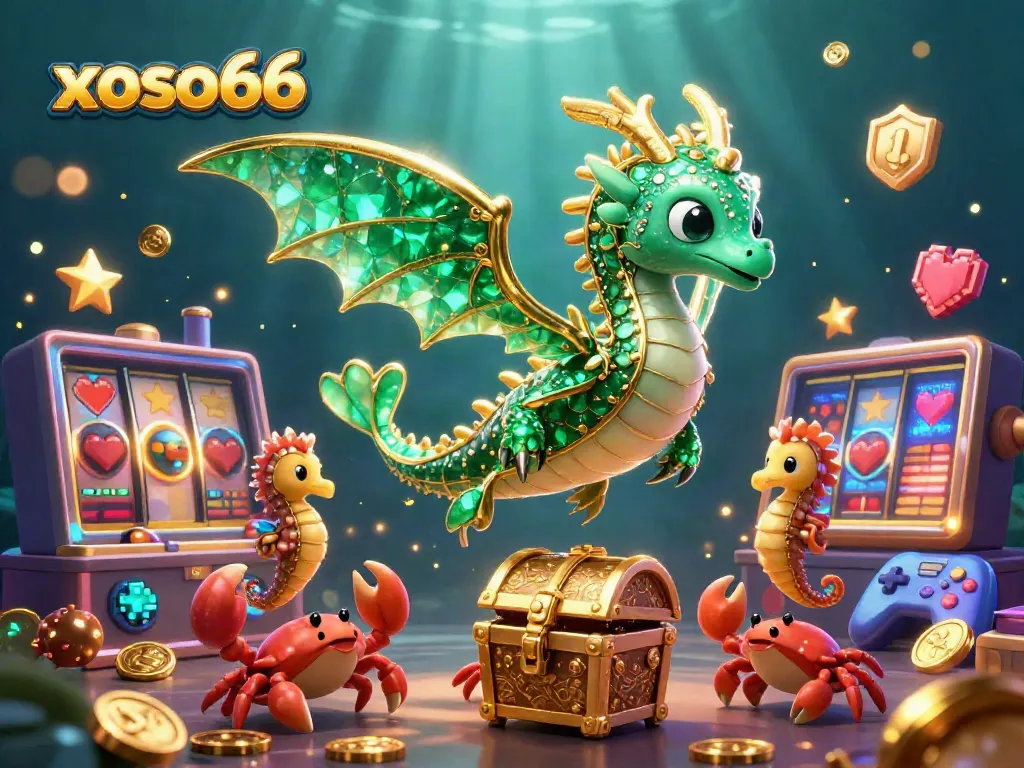 Experience thrilling gameplay with vibrant xoso66-themed characters and elements, perfect for online casino enthusiasts.