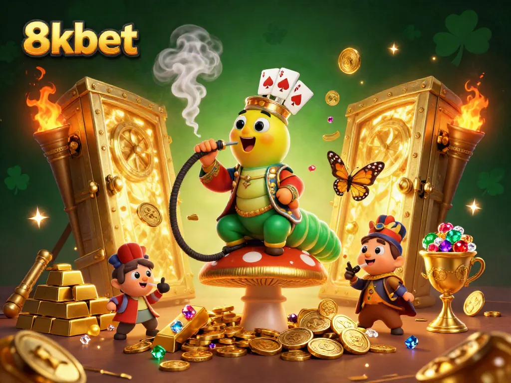 Engage with 8xbet’s vibrant casino scene featuring captivating characters and grand treasures.