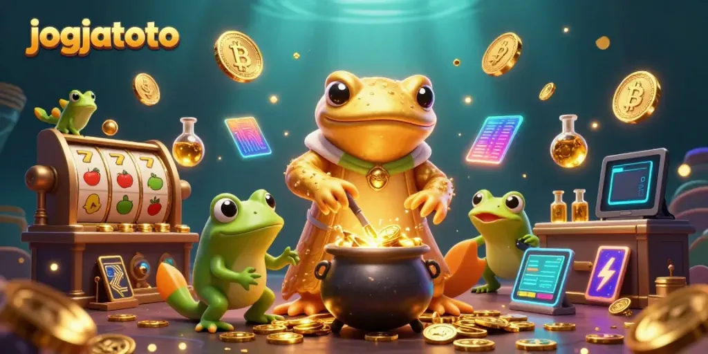 Engage with jogjatoto's magical casino world, where golden alchemy transforms games into winning moments.
