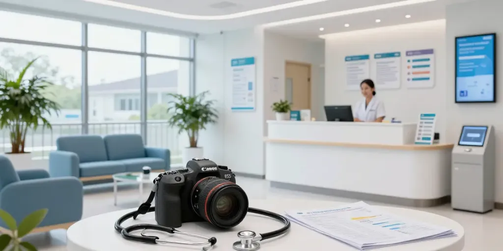 Link slot in healthcare services, showcasing patient care in a friendly clinic environment.