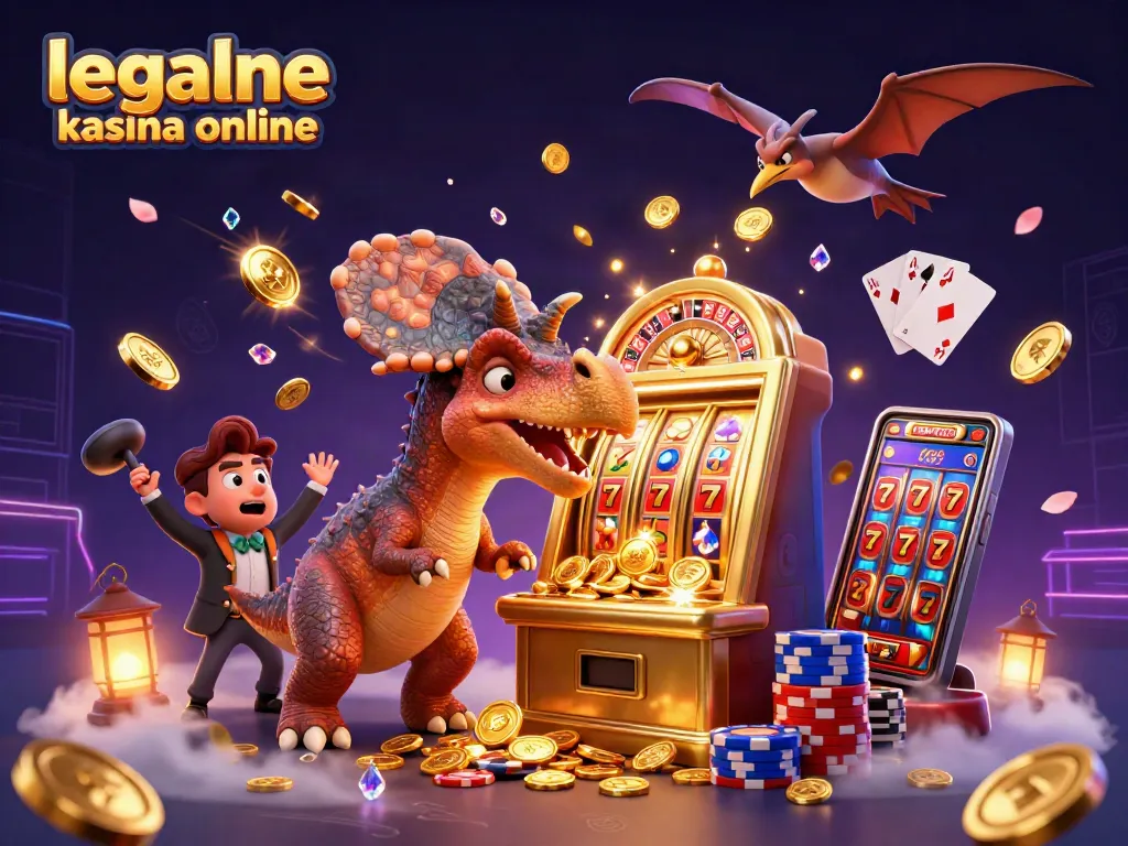 Enjoy thrilling action at legalne kasyna online as a pachycephalosaurus wins jackpot coins!
